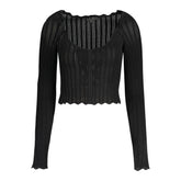 Guess Jeans Black Viscose Women Sweater -   -  Guess Jeans.