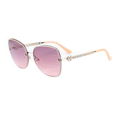 Guess Gold Metal Sunglasses -   -  Guess.