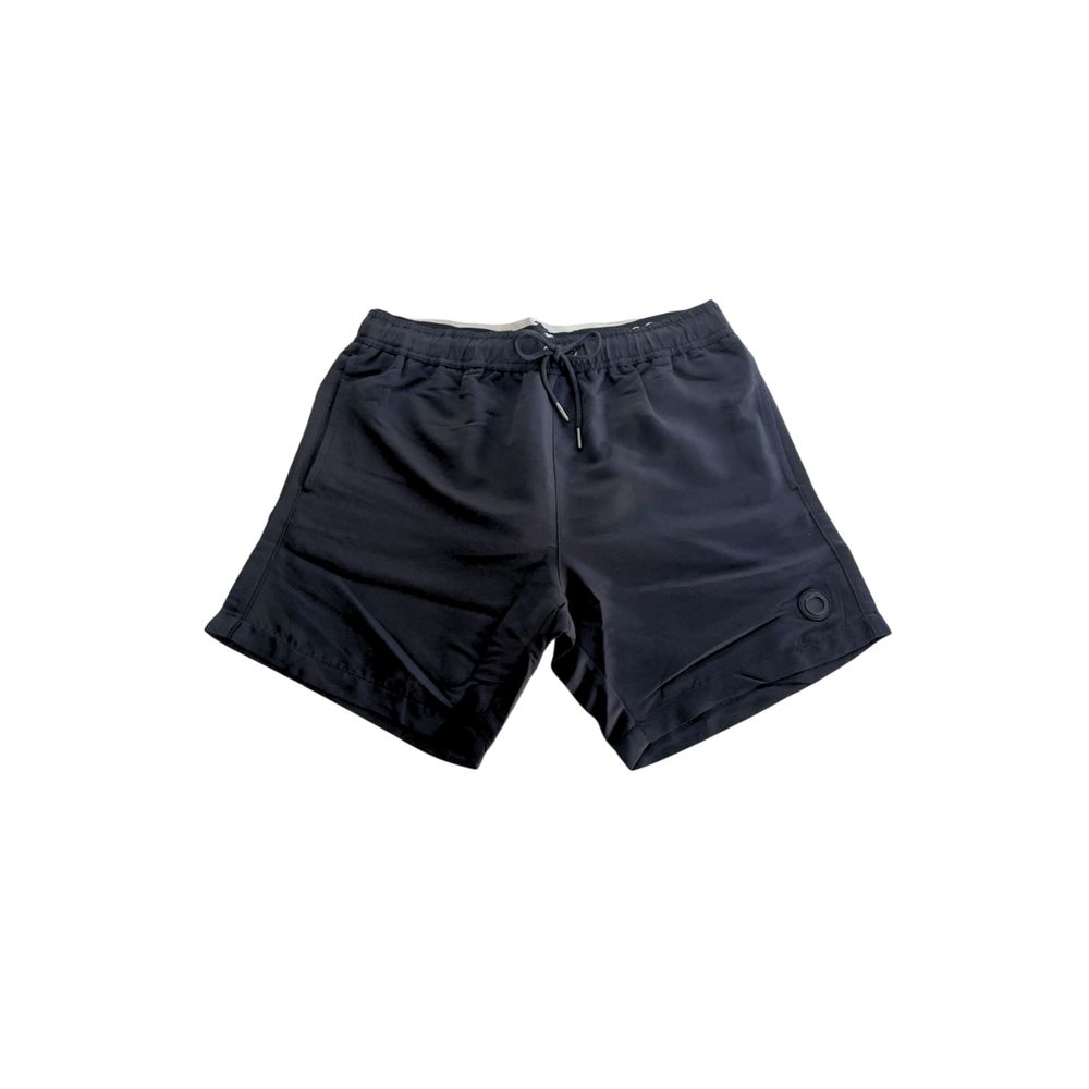 Trussardi Beachwear Black Polyester Men Swim Shorts -   -  Trussardi Beachwear.