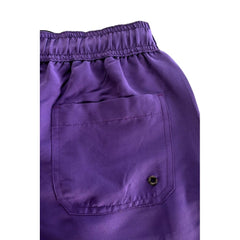 Trussardi Beachwear Purple Polyester Men's Swim Short -   -  Trussardi Beachwear.