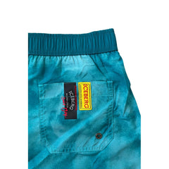 Iceberg Light Blue Polyester Men Swim Short -   -  Iceberg.