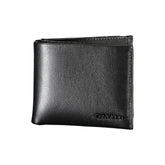 Calvin Klein Elegant Black Leather Dual-Compartment Wallet -  Wallets for Men -  Calvin Klein.