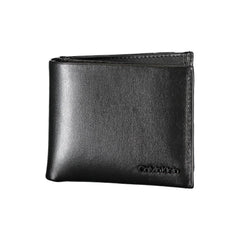 Calvin Klein Elegant Black Leather Dual-Compartment Wallet -  Wallets for Men -  Calvin Klein.