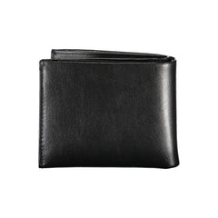 Calvin Klein Elegant Black Leather Dual-Compartment Wallet -  Wallets for Men -  Calvin Klein.
