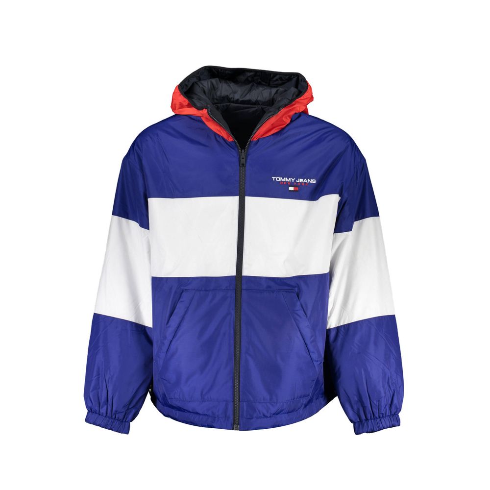 Tommy Hilfiger Blue Polyester Men's Reversible Jacket -   -  Tommy Hilfiger.