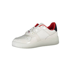 Tommy Hilfiger White Leather Women Sneaker -   -  Tommy Hilfiger.