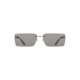 Calvin Klein Black Metal Women Sunglass -   -  Calvin Klein.