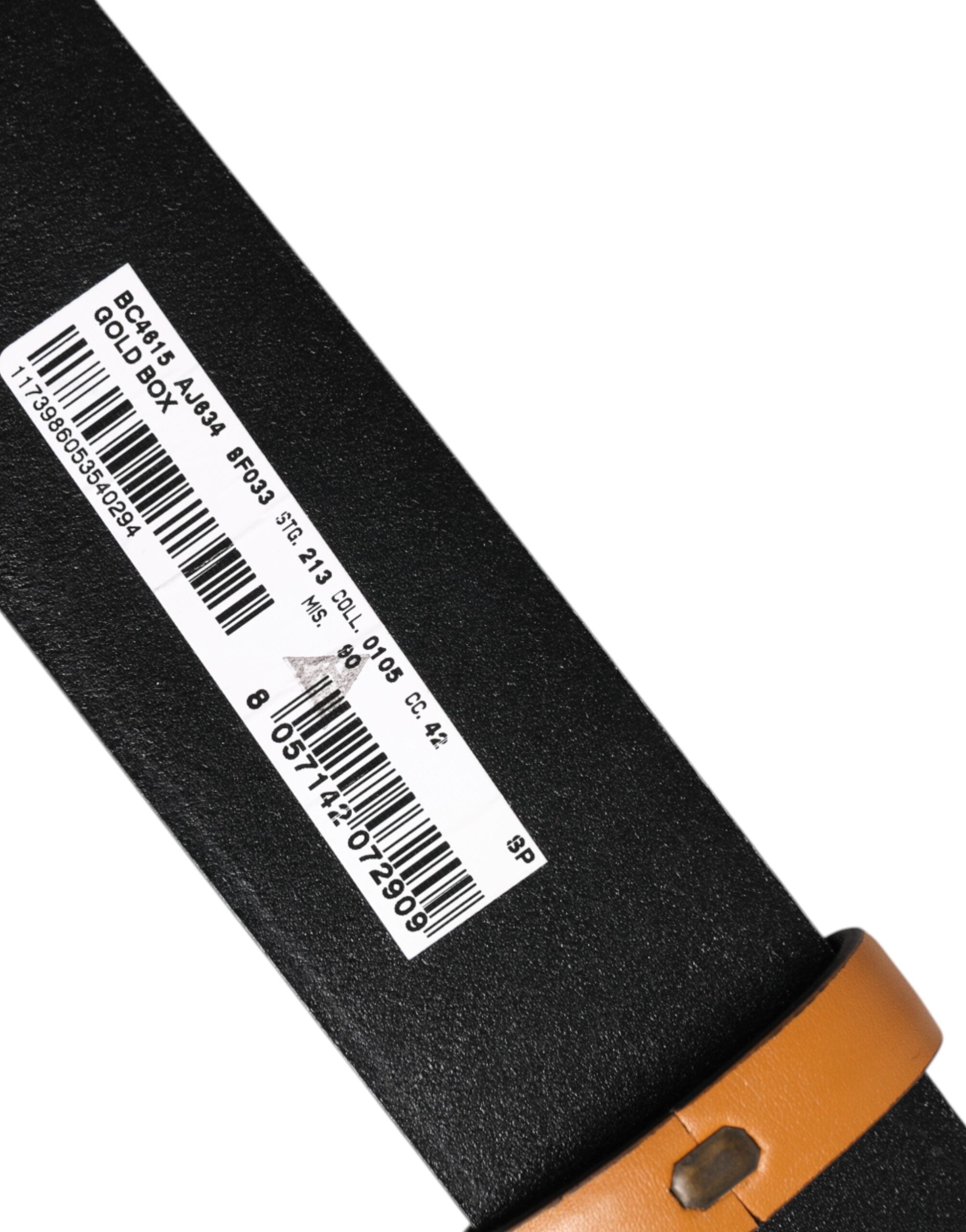 Dolce & Gabbana Brown Leather Buckle DG Logo Embossed Belt -   -  Dolce & Gabbana. Dolce & Gabbana Brown Leather Buckle DG Logo Embossed Belt -   -  Dolce & Gabbana.