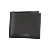 Calvin Klein Elegant Black Leather Wallet with RFID Block -  Leather Wallet for Men -  Calvin Klein.