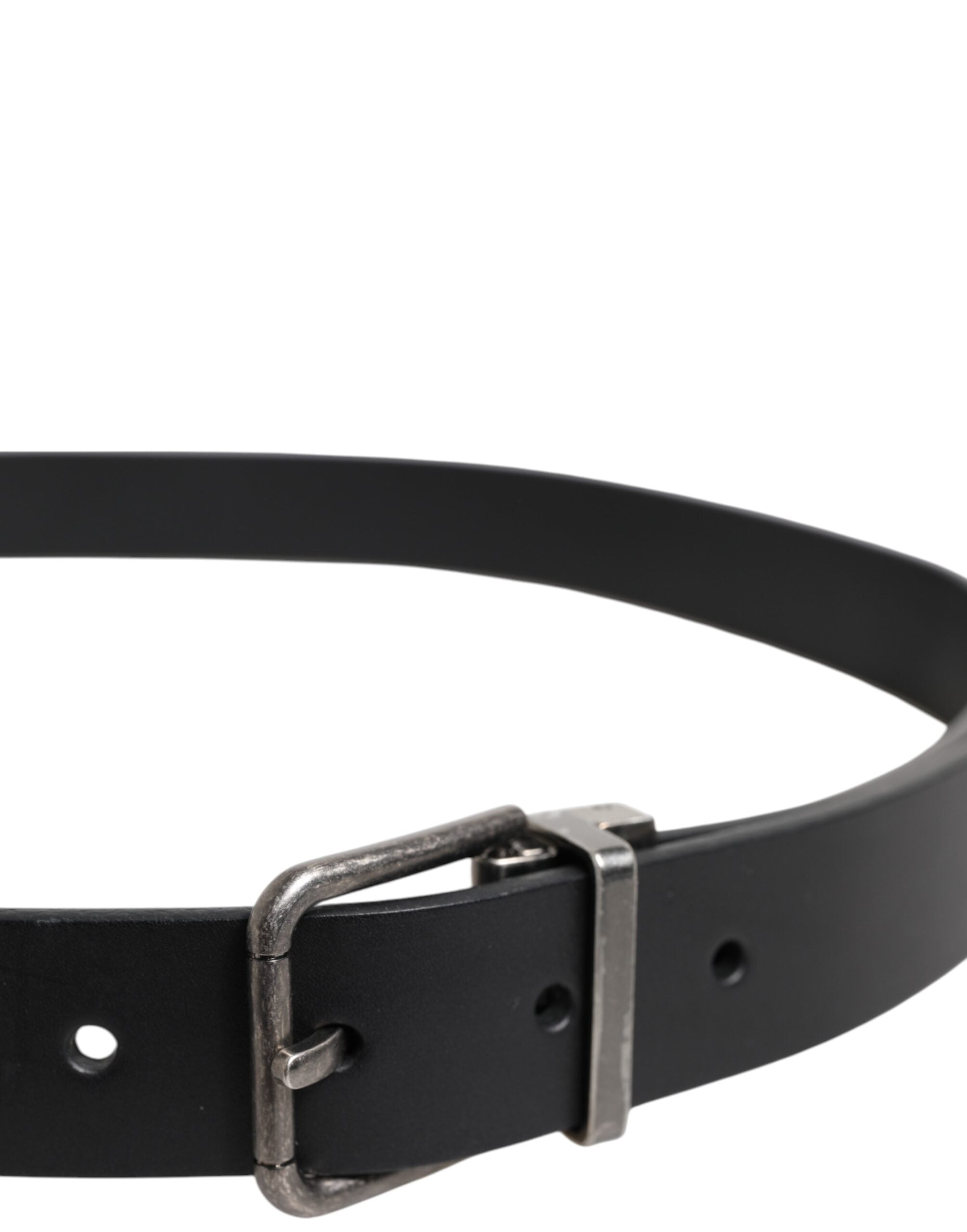 Dolce & Gabbana Black Classic Leather Metal Buckle Belt -   -  Dolce & Gabbana. Dolce & Gabbana Black Classic Leather Metal Buckle Belt -   -  Dolce & Gabbana.