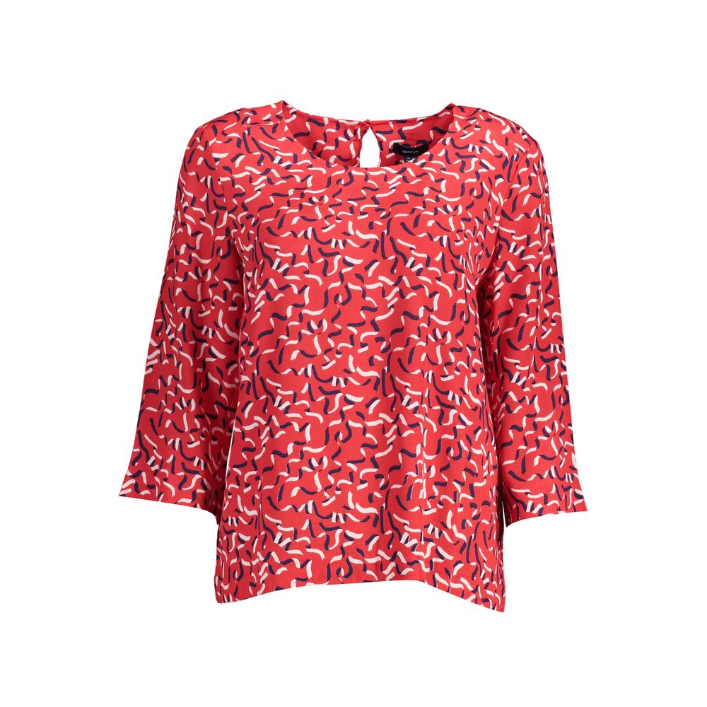 Gant Red Viscose Women Sweater - - Gant.