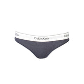 Calvin Klein Blue Cotton Women Brief -   -  Calvin Klein.