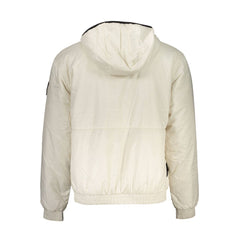 Calvin Klein Elegant Beige Hooded Jacket – Timeless Outerwear -   -  Calvin Klein.