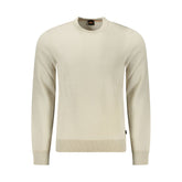 Hugo Boss Beige Cotton Men Sweater -   -  Hugo Boss.