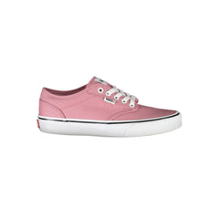 Vans Chic Pink Sneakers with Contrast Laces -   -  Vans.