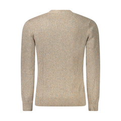 Guess Jeans Beige Cotton Men Sweater -   -  Guess Jeans.