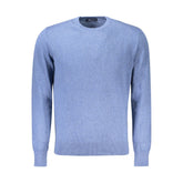 North Sails Blue Cotton Men Sweater -   -  North Sails.