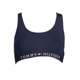 Tommy Hilfiger Blue Cotton Women Sports Bra -   -  Tommy Hilfiger.