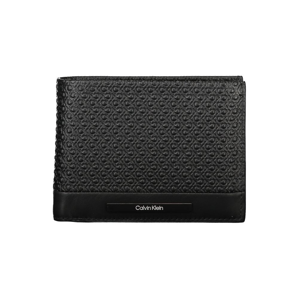 Calvin Klein Elegant Black Leather RFID Wallet -  Wallets for Men -  Calvin Klein.