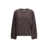 Brunello Cucinelli Sweater with sequins -   -  Brunello Cucinelli.