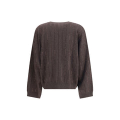 Brunello Cucinelli Sweater with sequins -   -  Brunello Cucinelli.