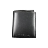 Tommy Hilfiger Black Leather Men Wallet -  Leather Wallet for Men -  Tommy Hilfiger.