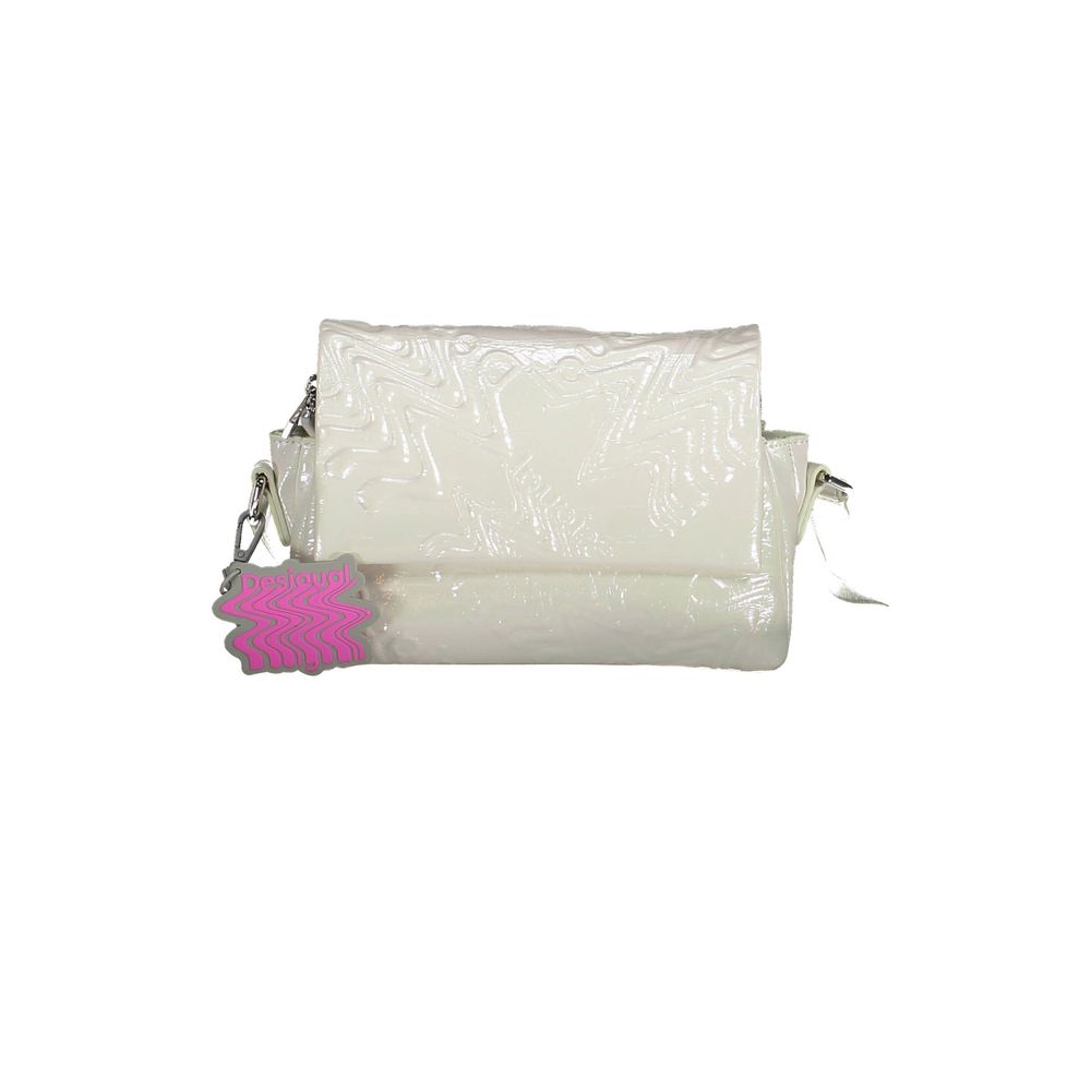 Desigual White Polyethylene Women Handbag -   -  Desigual.