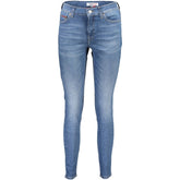 Tommy Hilfiger Light Blue Cotton Women Skinny Jean -   -  Tommy Hilfiger.