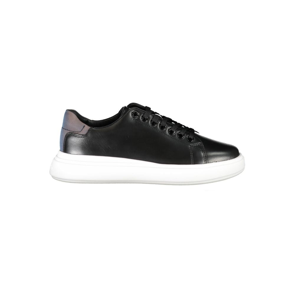 Calvin Klein Chic Contrasting Lace-Up Sneakers -   -  Calvin Klein.