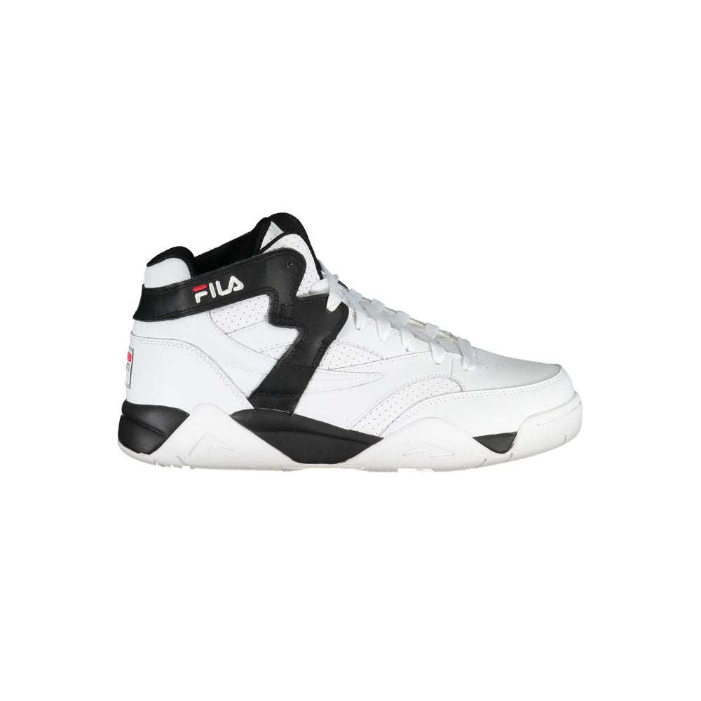 Fila High-Top Athletic Lace-Up Sneakers with Contrast Details -   -  Fila.