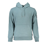 Calvin Klein Chic Green Hooded Cotton Sweatshirt -   -  Calvin Klein.