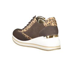 Laura Biagiotti Brown Polyester Women Sneaker -   -  Laura Biagiotti.