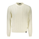 North Sails White Wool Men Sweater -   -  North Sails.