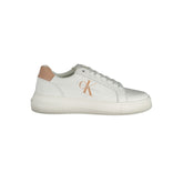 Calvin Klein White Leather Women Sneaker -   -  Calvin Klein.