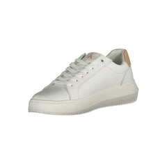 Calvin Klein White Leather Women Sneaker -   -  Calvin Klein.