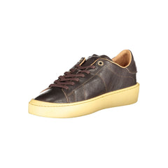 Blauer Brown Leather Men Sneaker -   -  Blauer.