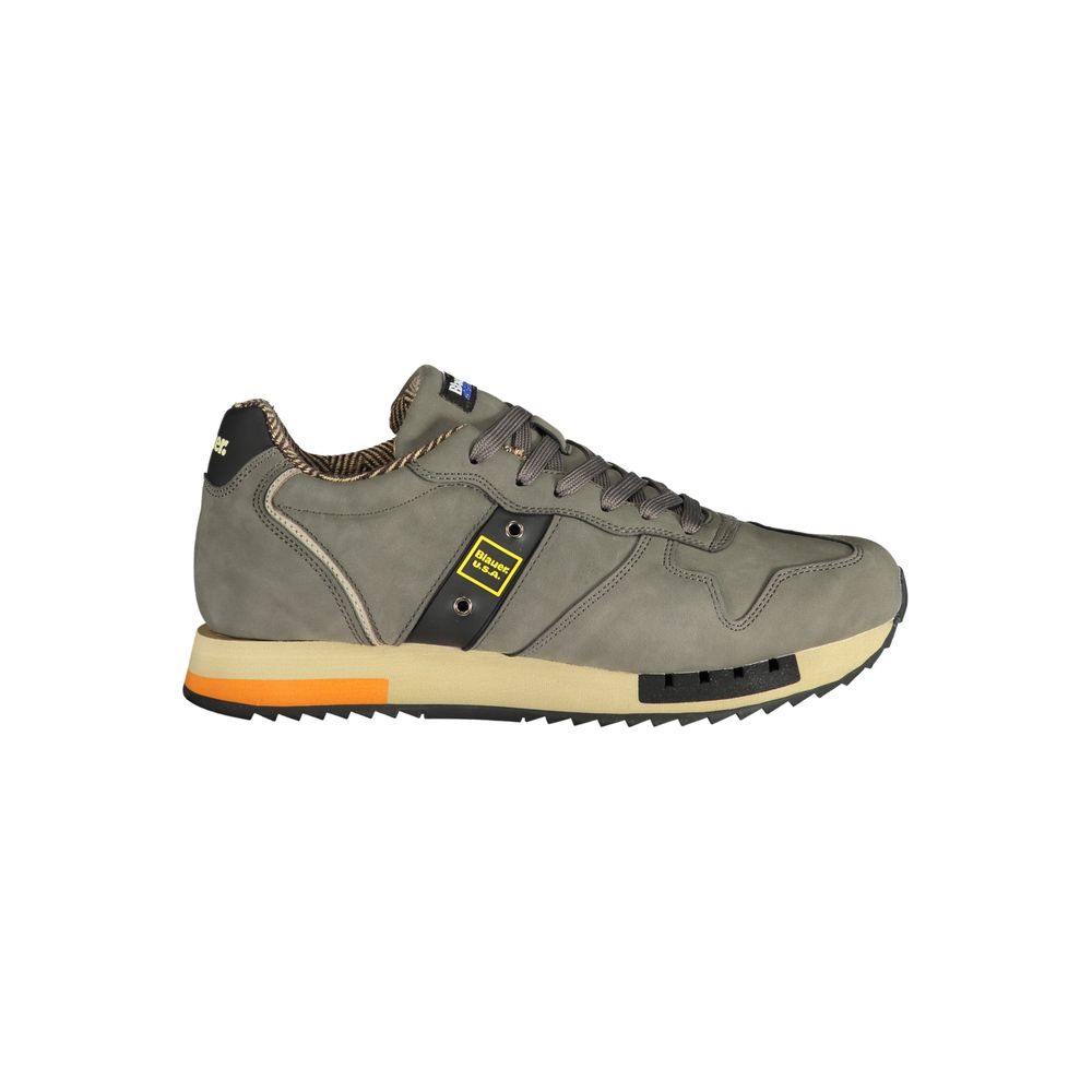 Blauer Gray Polyethylene Men Sneaker -   -  Blauer.