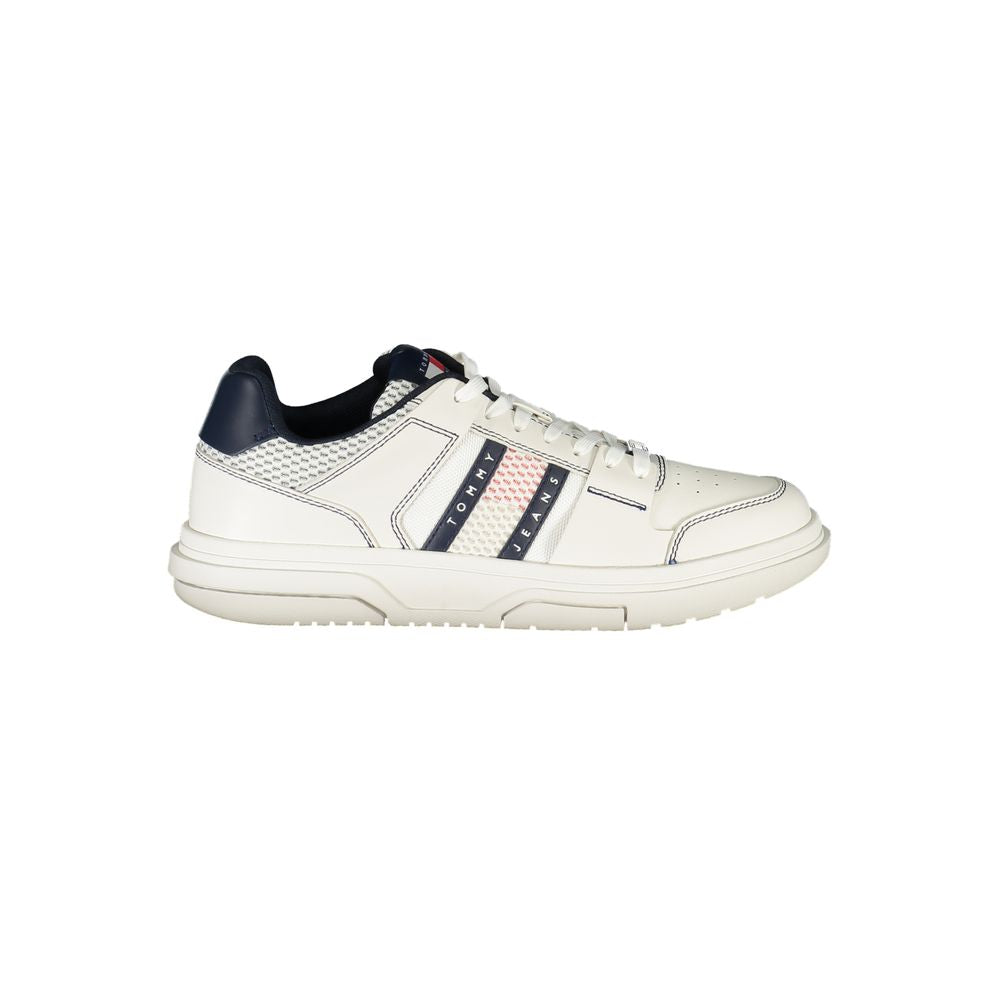 Tommy Hilfiger Blue Leather Men Sneaker -   -  Tommy Hilfiger.