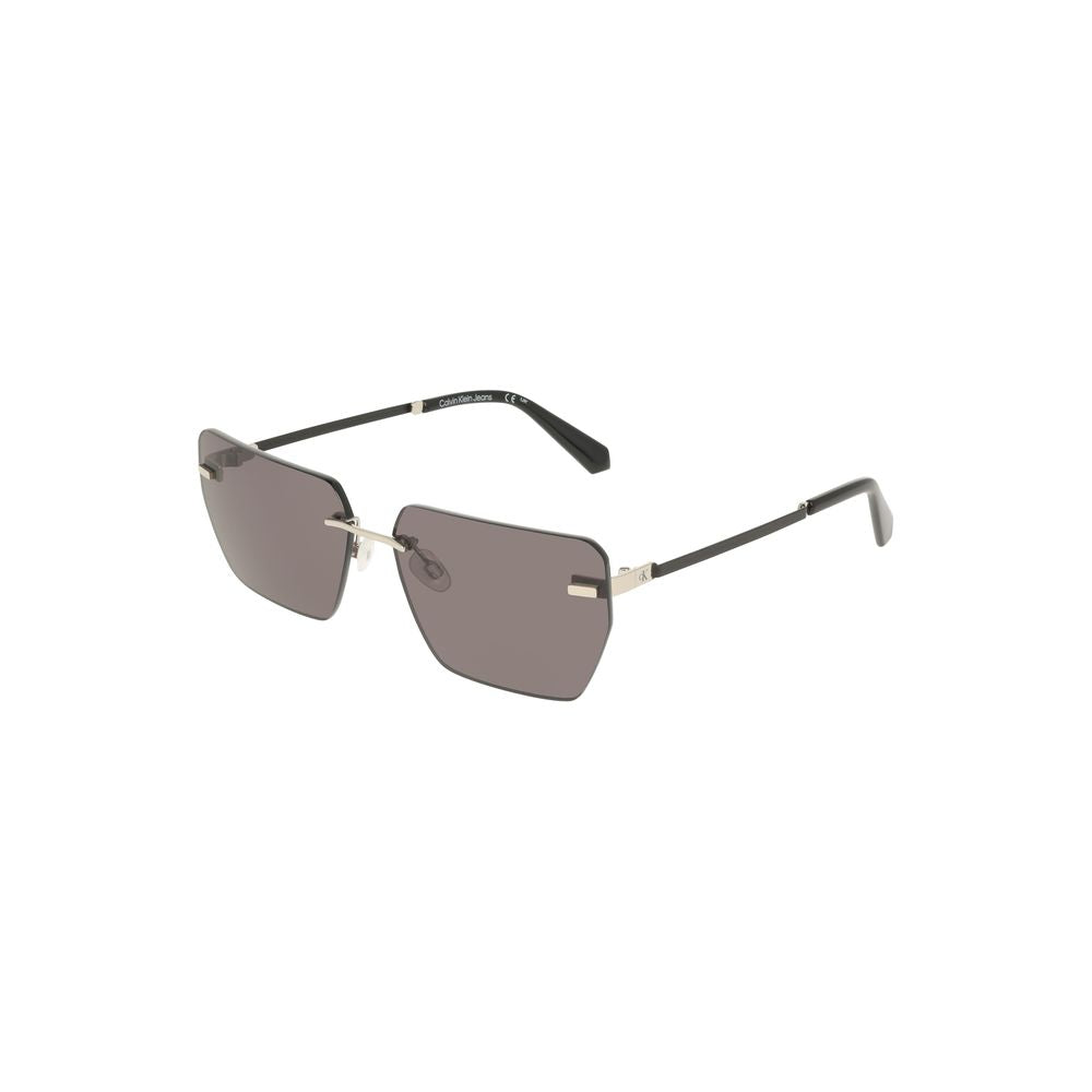 Calvin Klein Gray Metal Men Sunglass -   -  Calvin Klein. Calvin Klein Gray Metal Men Sunglass -   -  Calvin Klein.