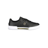 Tommy Hilfiger Black Leather Women Sneaker -   -  Tommy Hilfiger.