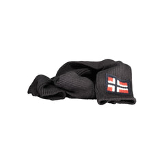 Norway 1963 Black Marabou Men Scarf -   -  Norway 1963.