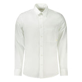 Calvin Klein White Cotton Men Shirt -   -  Calvin Klein.