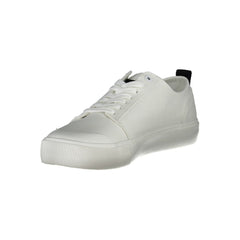 Calvin Klein White Cotton Men Sneaker -   -  Calvin Klein.