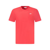 Fila Red Cotton T-Shirt -   -  Fila.