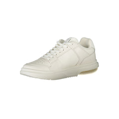 Tommy Hilfiger White Leather Women Sneaker -   -  Tommy Hilfiger.