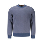 Hugo Boss Blue Cotton Men Sweater -   -  Hugo Boss.