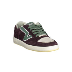 Vans Purple Leather Men Sneaker -   -  Vans.