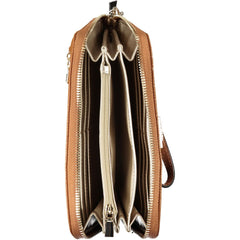 Guess Jeans Chic Brown Polyethylene Wallet with Coin Purse -   -  Guess Jeans.