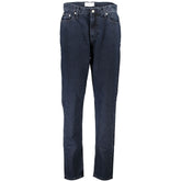 Calvin Klein Blue Cotton Jeans & Pant -   -  Calvin Klein.