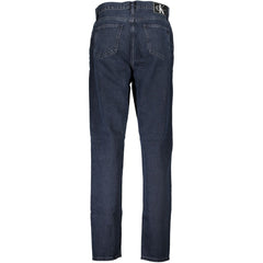 Calvin Klein Blue Cotton Jeans & Pant - - Calvin Klein.
